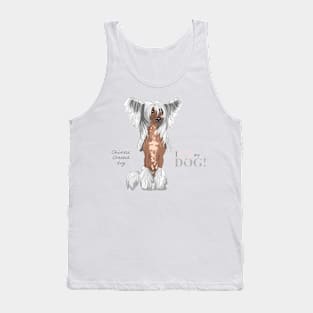 Chinese crested dog Tank Top